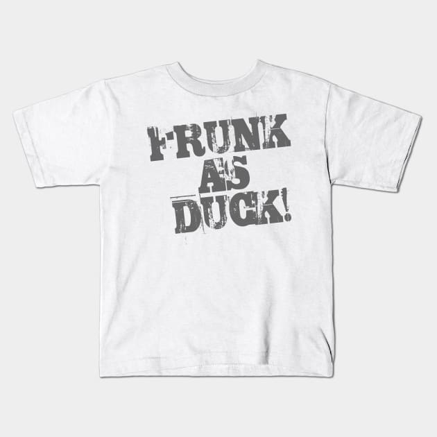 Frunk as Duck Kids T-Shirt by DavesTees